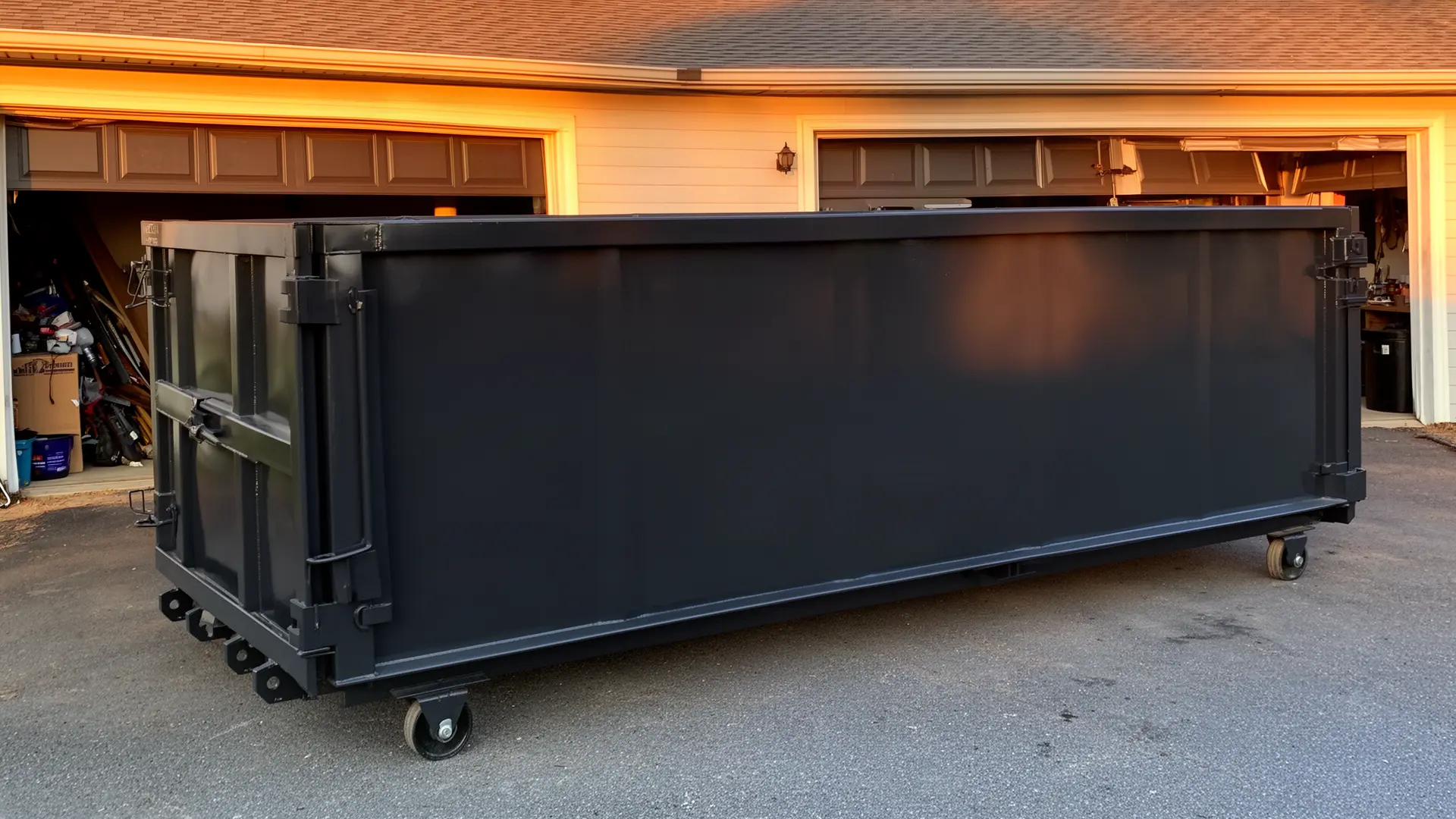 Roll-off dumpster from L & B Dumpster Rental in Statesboro, GA